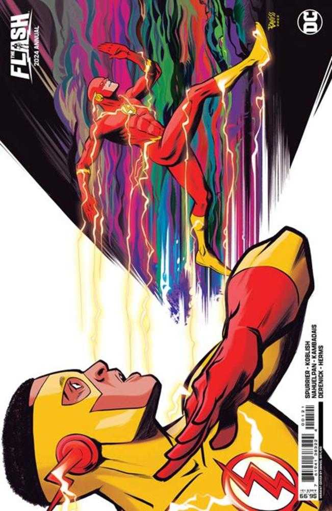 Flash 2024 Annual #1 (One Shot) Cover B Daniel Bayliss Card Stock Variant - The Fourth Place