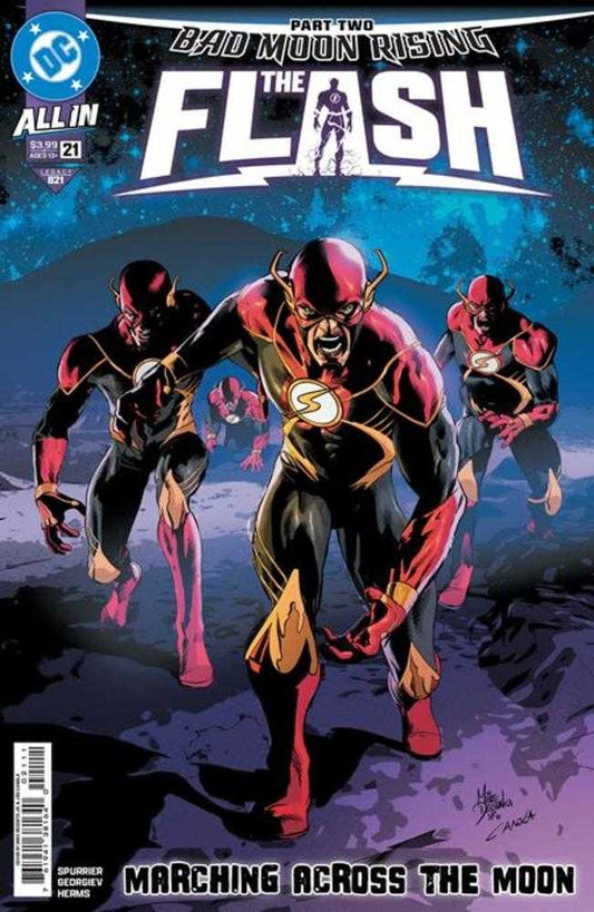 Flash 21 Cover A Mike Deodato Jr - The Fourth Place