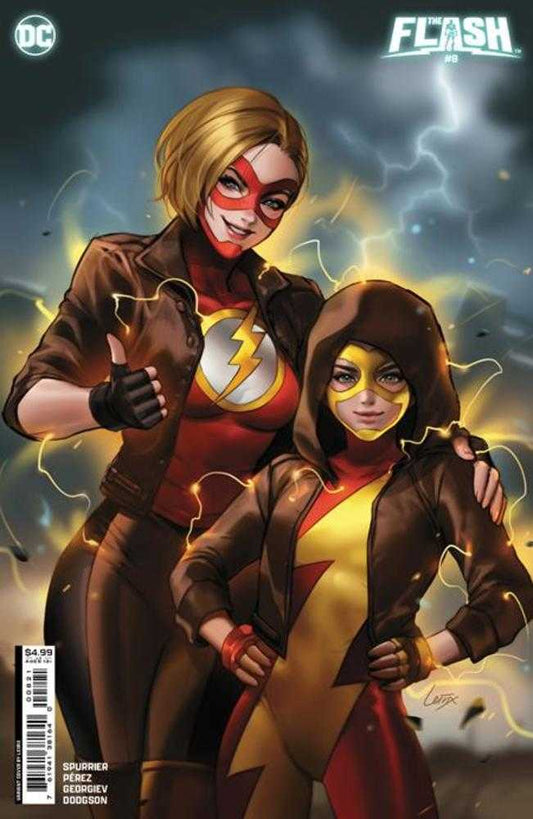 Flash #8 Cover B Lesley Leirix Li Card Stock Variant - The Fourth Place