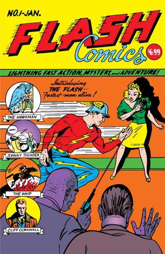 Flash Comics #1 Facsimile Edition Cover A Sheldon Moldoff - The Fourth Place