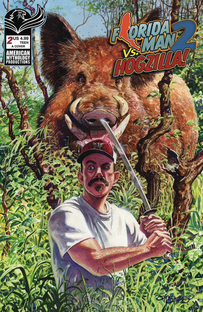 Florida Man vs Hogzilla #2 Cover A Slemons - The Fourth Place