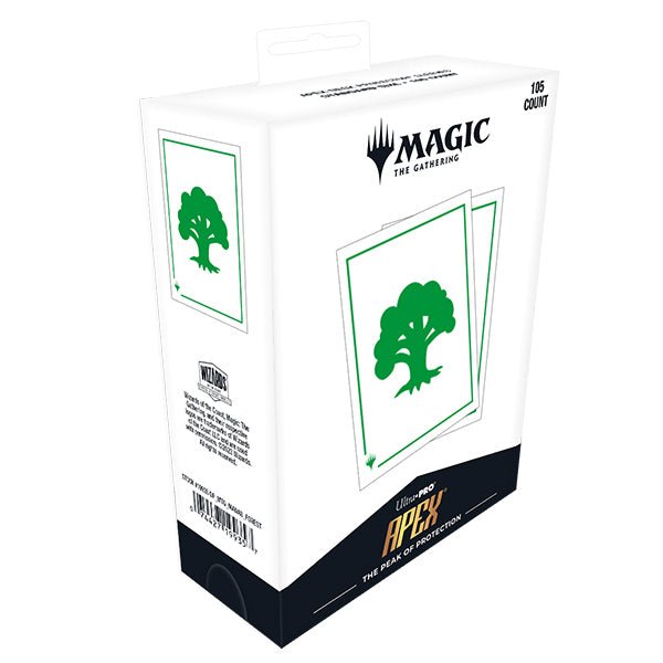 Forest Apex Deck Protector Sleeves - Mana 8 Series (105ct) - The Fourth Place