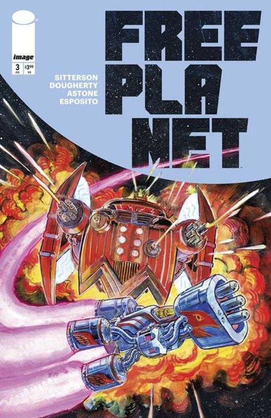 Free Planet 3 Cover A Jed Dougherty - The Fourth Place