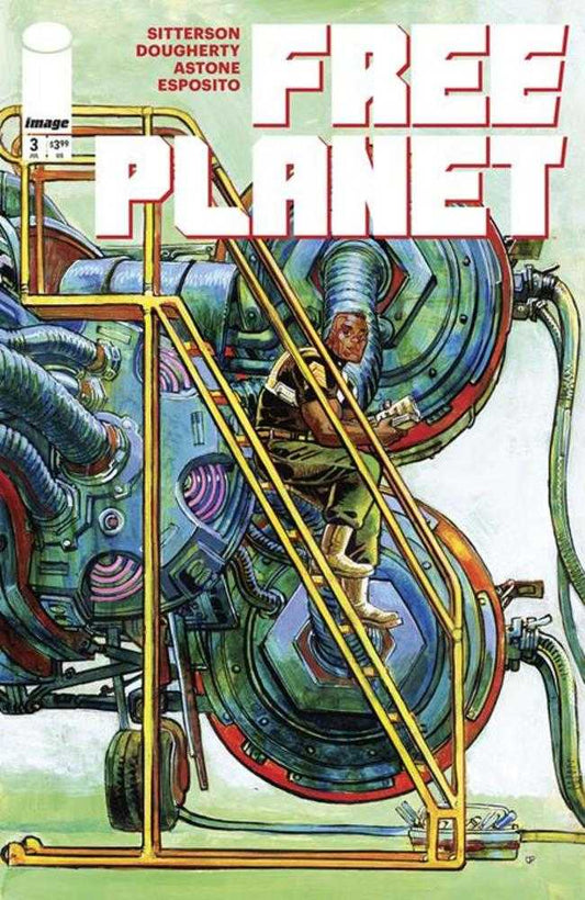 Free Planet 3 Cover B Jed Dougherty Ladder Variant - The Fourth Place