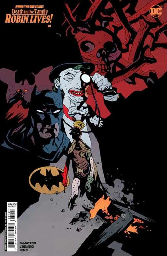 From The DC Vault Death In The Family Robin Lives #1 Cover B Mike Mignola Card Stock Variant - The Fourth Place