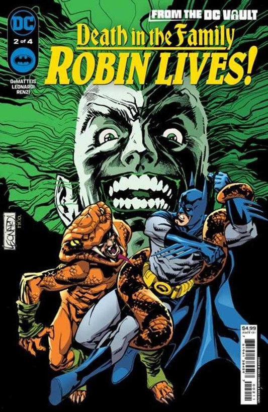 From The DC Vault Death In The Family Robin Lives #2 (Of 4) Cover A Rick Leonardi - The Fourth Place