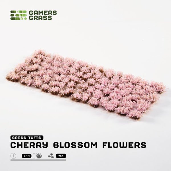 Gamers Grass Tufts: Flowers - Cherry Blossom Tiny Flowers - The Fourth Place