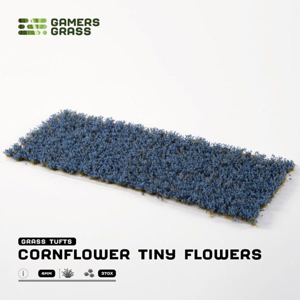 Gamers Grass Tufts: Flowers - Cornflower Tiny Flowers - The Fourth Place