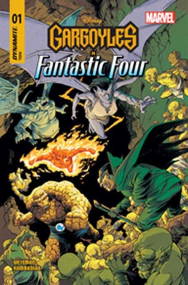 Gargoyles X Fantastic Four 1 Cover B Declan Shalvey Variant - The Fourth Place