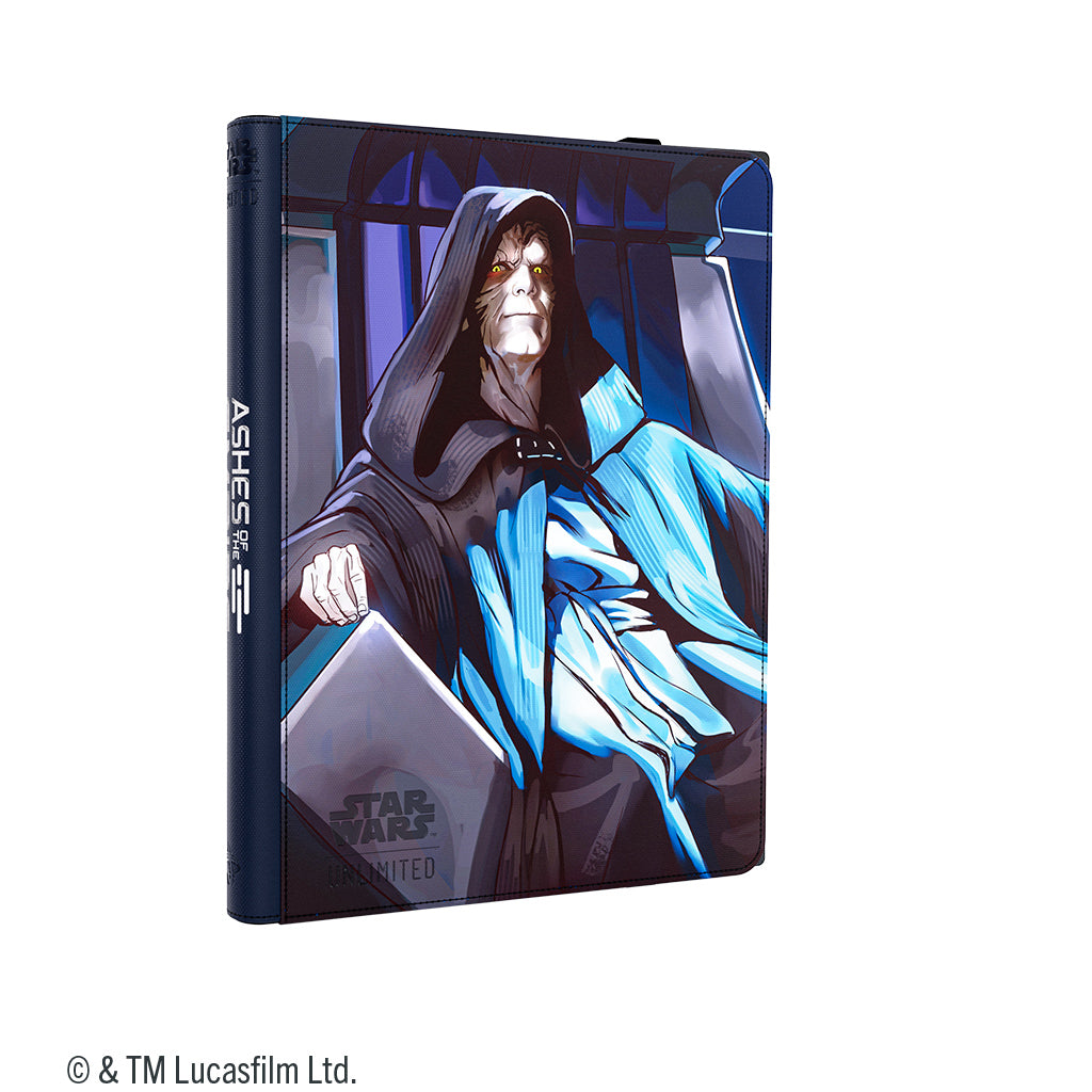 Luke Skywalker & Emperor Palpatine: Zip-Up Album 18-Pocket - Star Wars: Unlimited