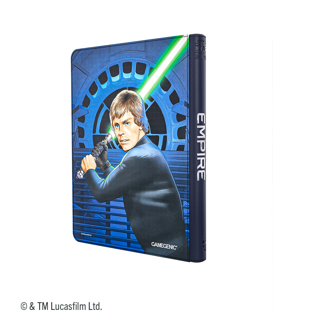 Luke Skywalker & Emperor Palpatine: Zip-Up Album 18-Pocket - Star Wars: Unlimited