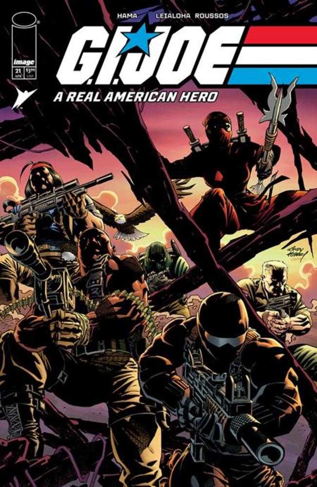G.I. Joe A Real American Hero Silent Missions Edition 21 Cover B Andy Kubert & Laura Martin Variant - The Fourth Place