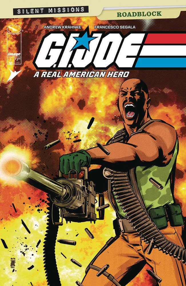 G.I. Joe Arah Roadblock (One - Shot) Cover B Fornes - The Fourth Place
