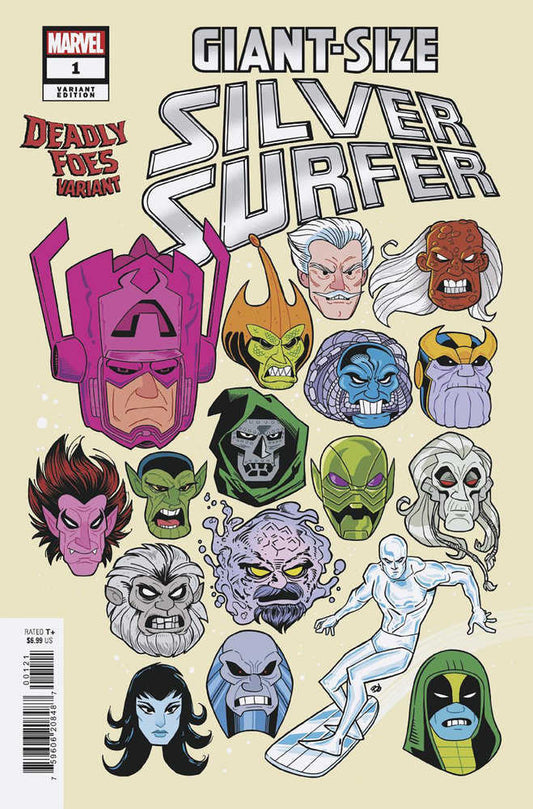 Giant - Size Silver Surfer #1 Dave Bardin Deadly Foes Variant - The Fourth Place