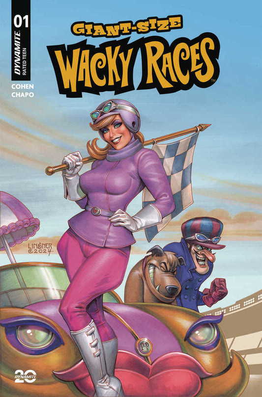 Giant - Size Wacky Races 1 Cover A Linsner - The Fourth Place