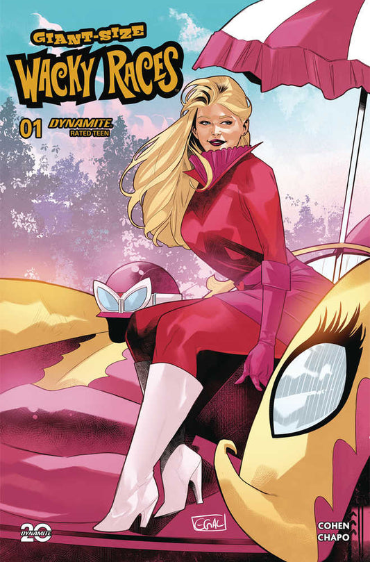 Giant - Size Wacky Races 1 Cover B Galmon - The Fourth Place