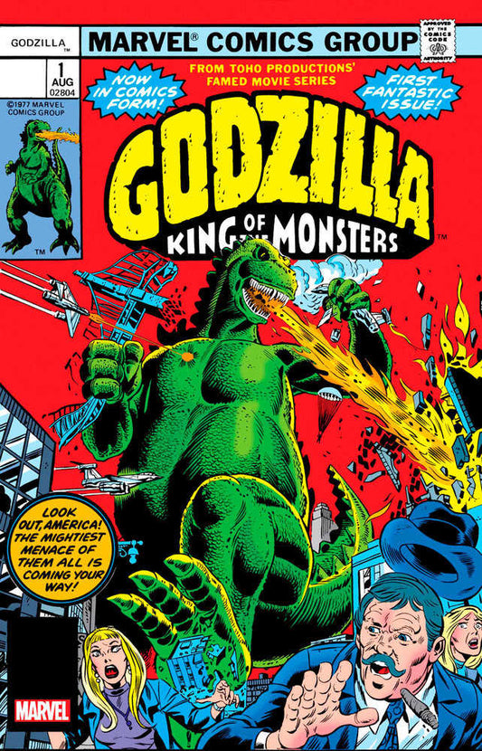 Godzilla #1 Facsimile Edition - The Fourth Place
