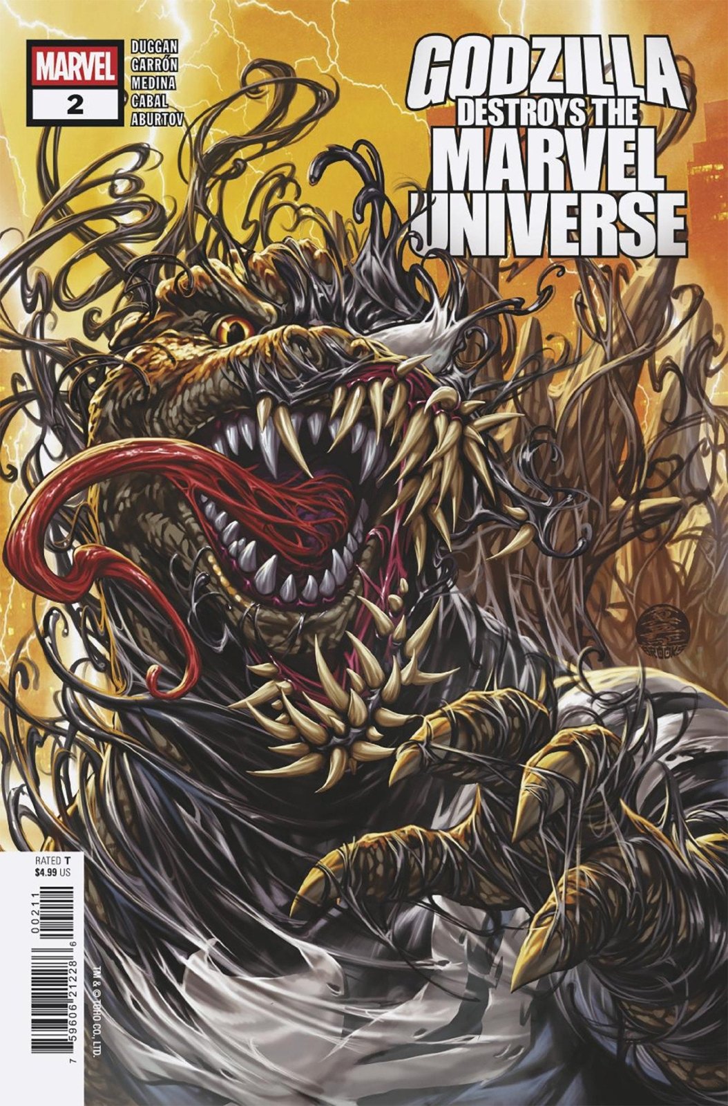 Godzilla Destroys The Marvel Universe 2 - The Fourth Place