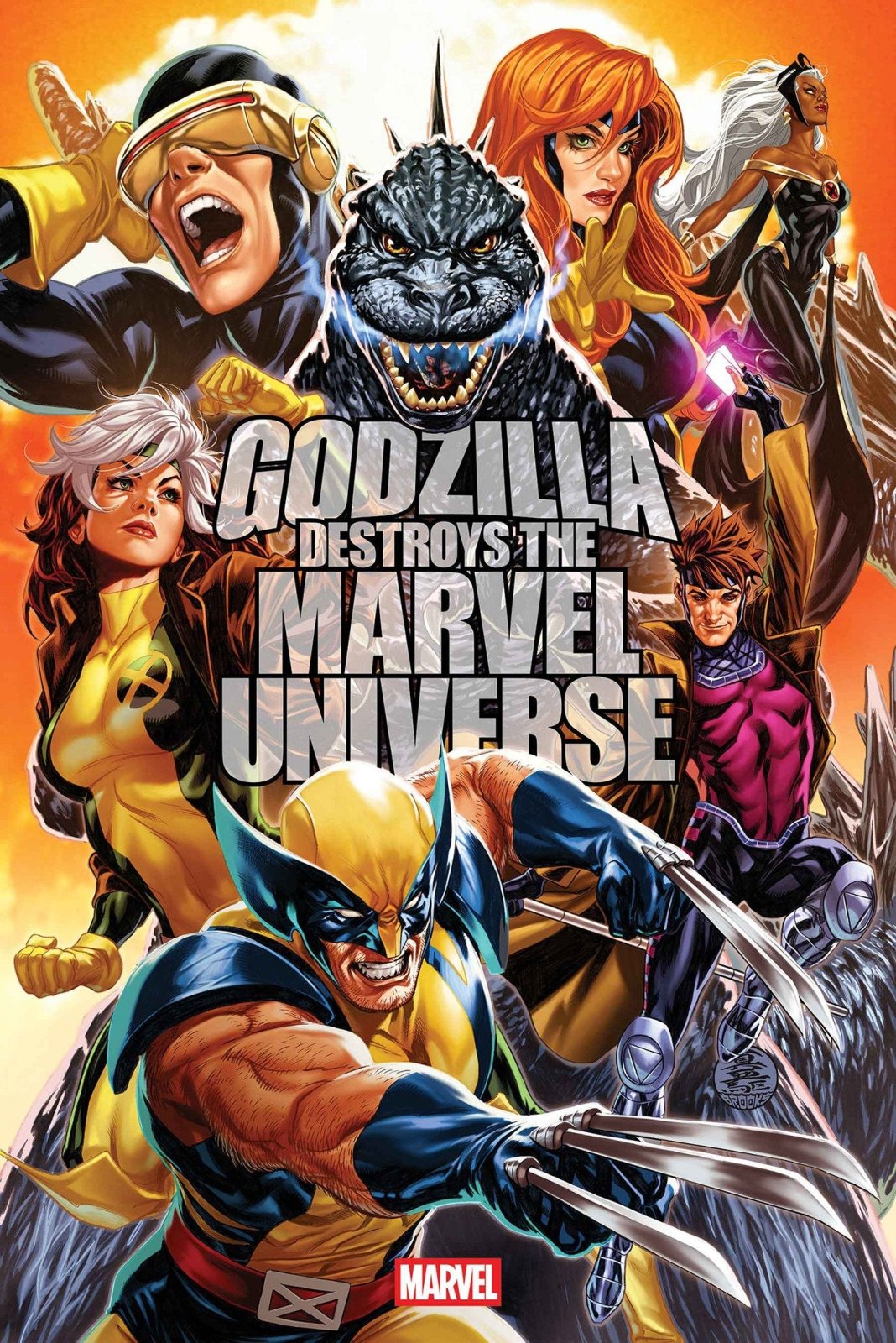 Godzilla Destroys The Marvel Universe 3 - The Fourth Place