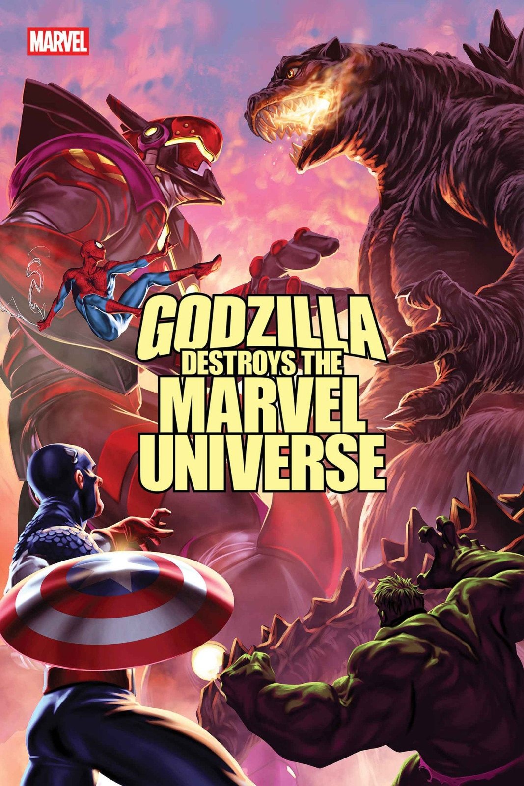 Godzilla Destroys The Marvel Universe 5 - The Fourth Place