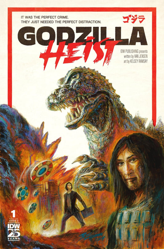 Godzilla: Heist #1 Cover A (Eggleton) - The Fourth Place