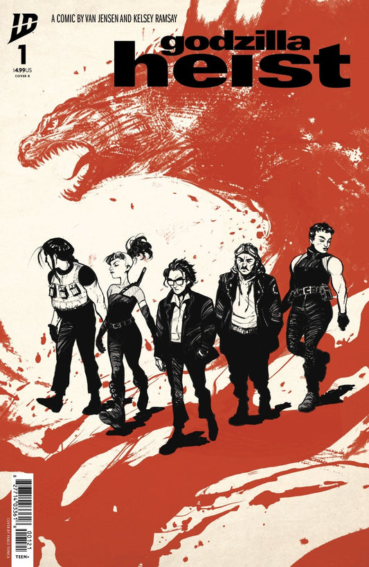 Godzilla: Heist #1 Variant B (Tunica Movie Poster Variant) - The Fourth Place