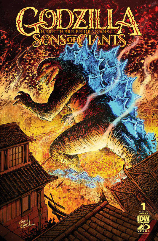 Godzilla: Here There Be Dragons II - Sons Of Giants #1 Variant B (Smith) - The Fourth Place