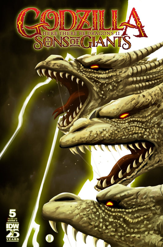 Godzilla: Here There Be Dragons II—Sons Of Giants #5 Cover A (Miranda) - The Fourth Place