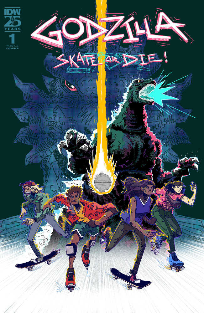 Godzilla: Skate Or Die #1 Cover A (Joyce) - The Fourth Place