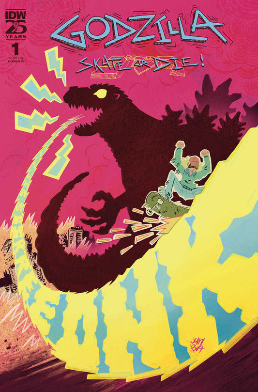 Godzilla: Skate Or Die #1 Variant B (Ba) - The Fourth Place