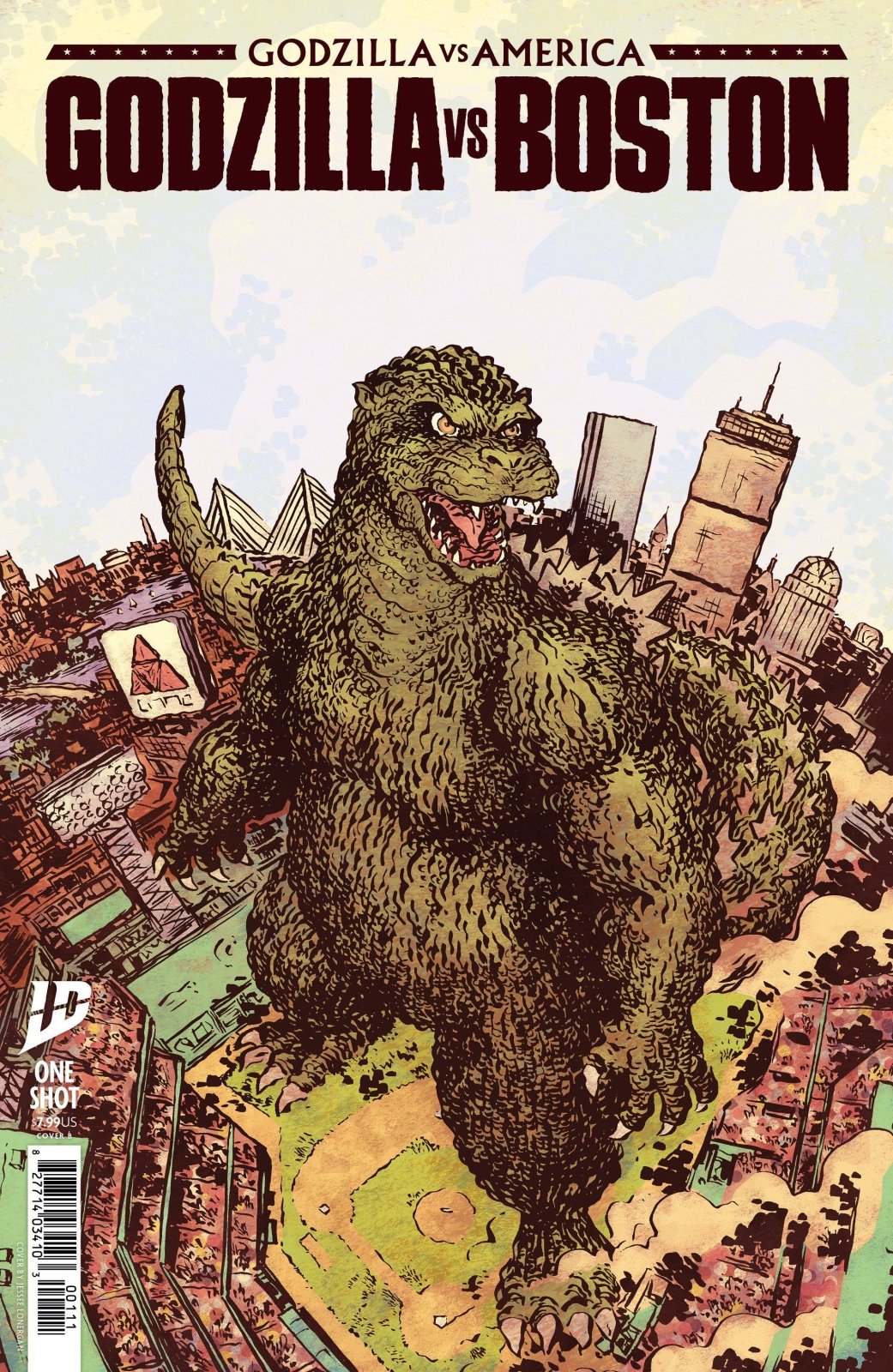 Godzilla vs. America: Boston Variant B (Lonergan) - The Fourth Place