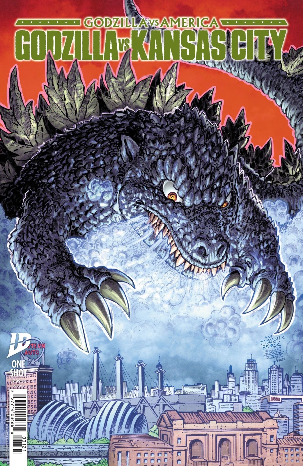 Godzilla vs. America: Kansas City Variant B (Moody & Williams II) - The Fourth Place