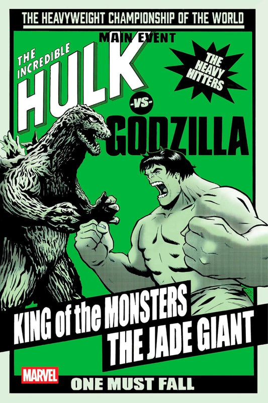 Godzilla vs. Hulk 1 Lee Garbett Versus Variant - The Fourth Place