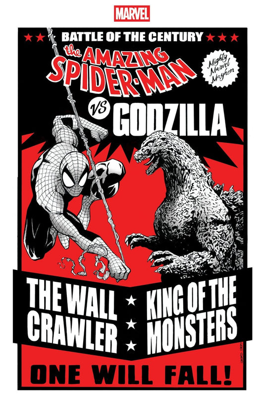 Godzilla vs. Spider - Man 1 Lee Garbett Versus Variant - The Fourth Place