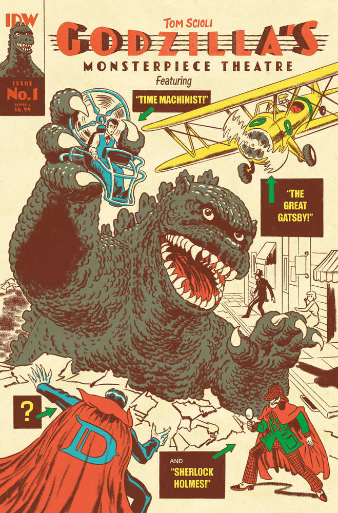 Godzilla’S Monsterpiece Theatre #1 Cover A (Scioli) - The Fourth Place