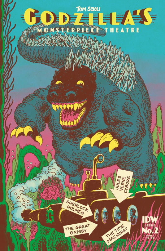 Godzilla’S Monsterpiece Theatre #2 Cover A (Scioli) - The Fourth Place