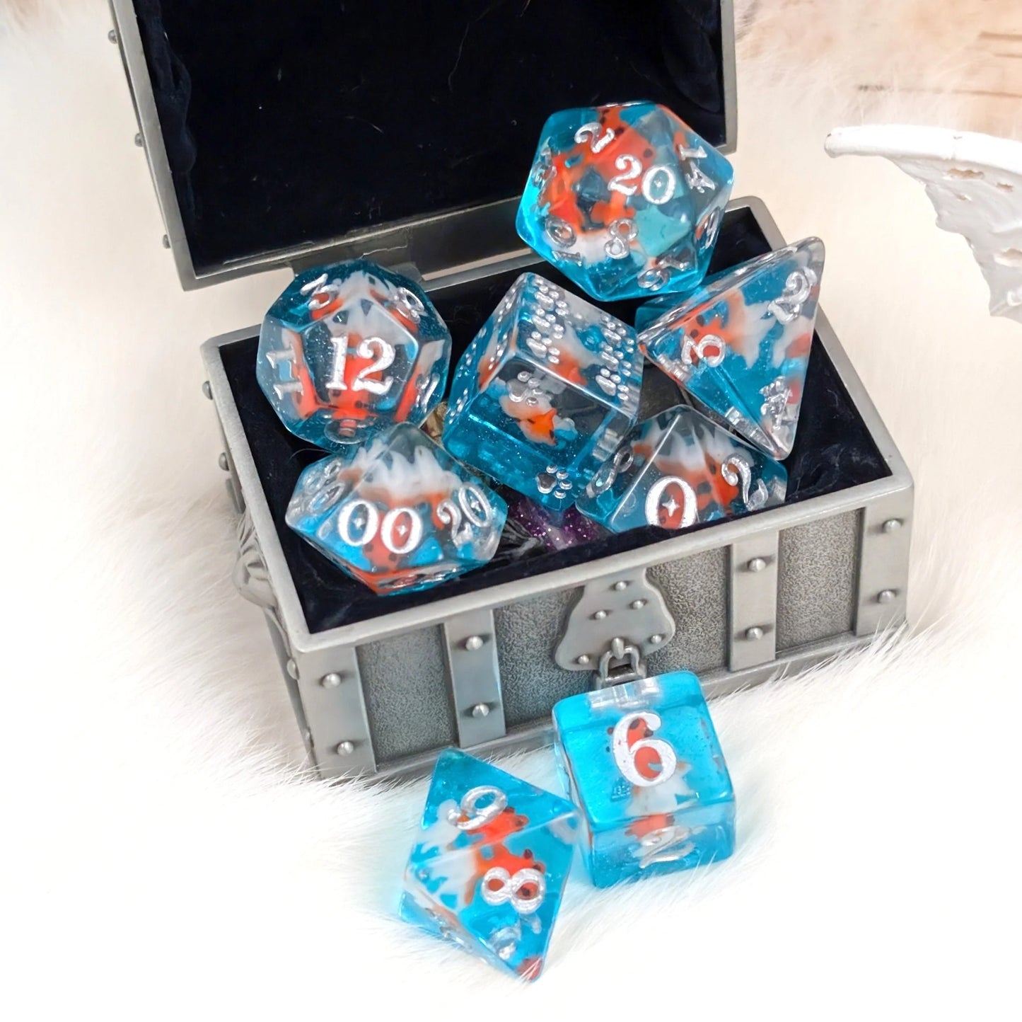 Goldfish - 7 Dice Set