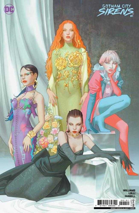 Gotham City Sirens #1 (Of 4) Cover B W Scott Forbes Card Stock Variant - The Fourth Place