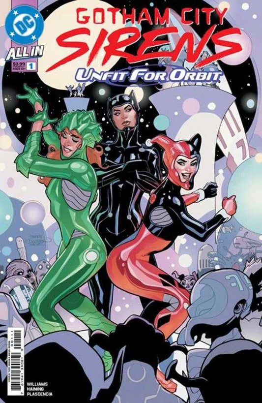 Gotham City Sirens Unfit For Orbit 1 (Of 5) Cover A Terry Dodson & Rachel Dodson - The Fourth Place
