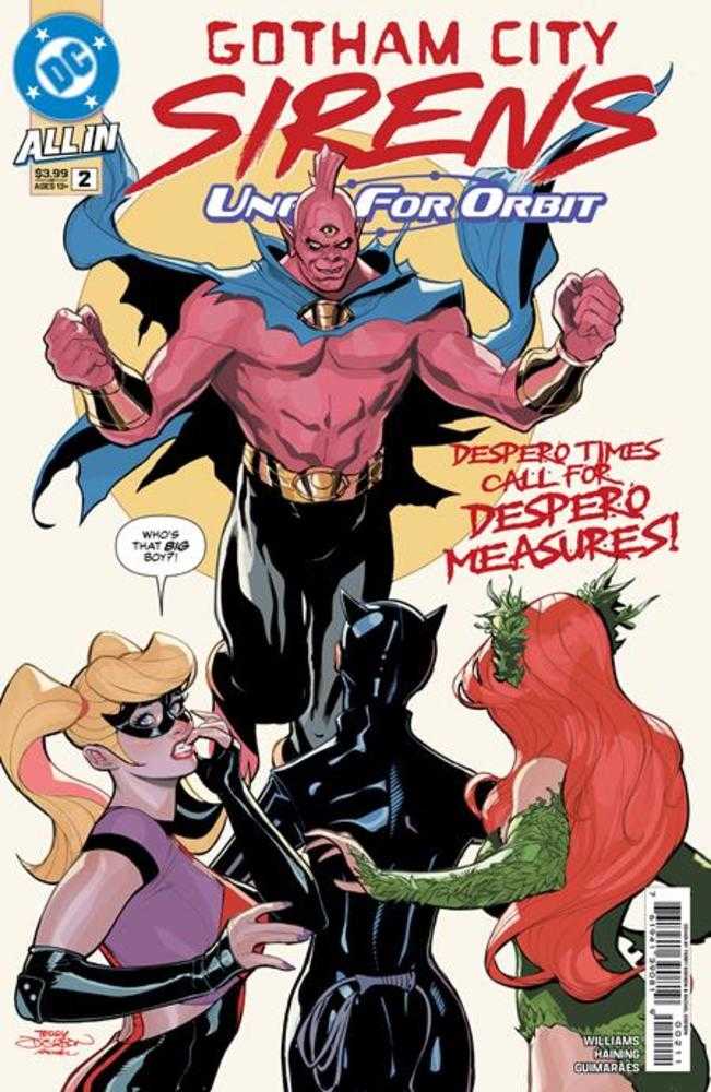 Gotham City Sirens Unfit For Orbit 2 (Of 5) Cover A Terry Dodson & Rachel Dodson - The Fourth Place