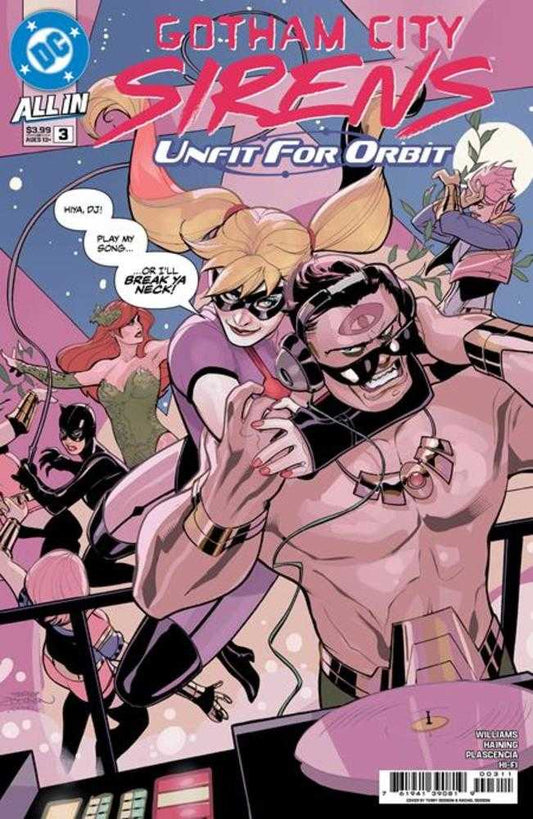 Gotham City Sirens Unfit For Orbit 3 (Of 5) Cover A Terry Dodson & Rachel Dodson - The Fourth Place