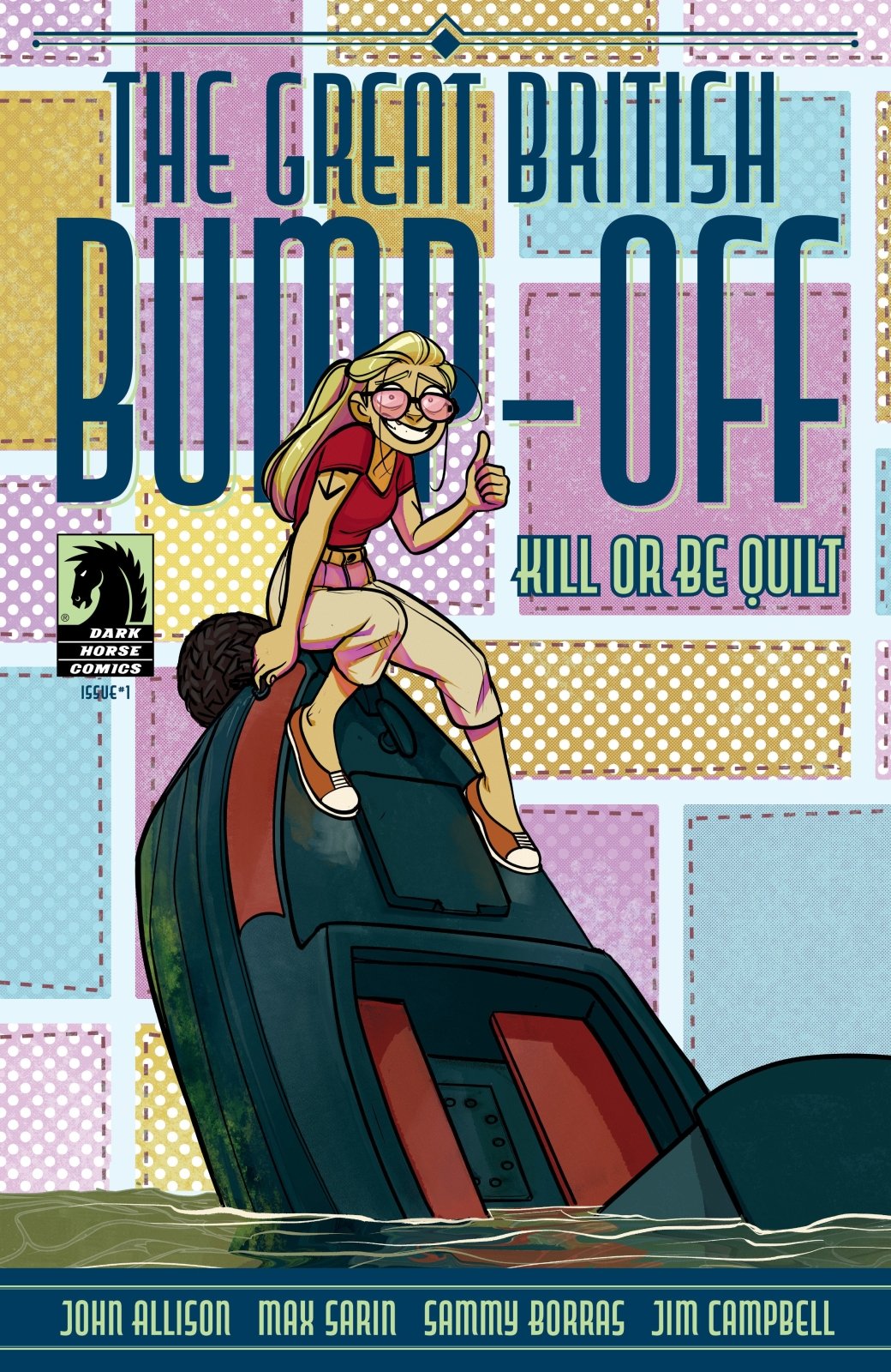 Great British Bump Off Kill Or Be Quilt 1 Cover A Sarin - The Fourth Place