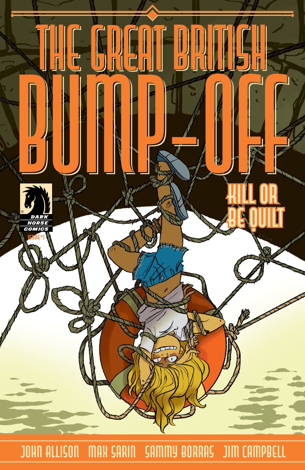 Great British Bump Off Kill Or Be Quilt 1 Cover B Treiman - The Fourth Place