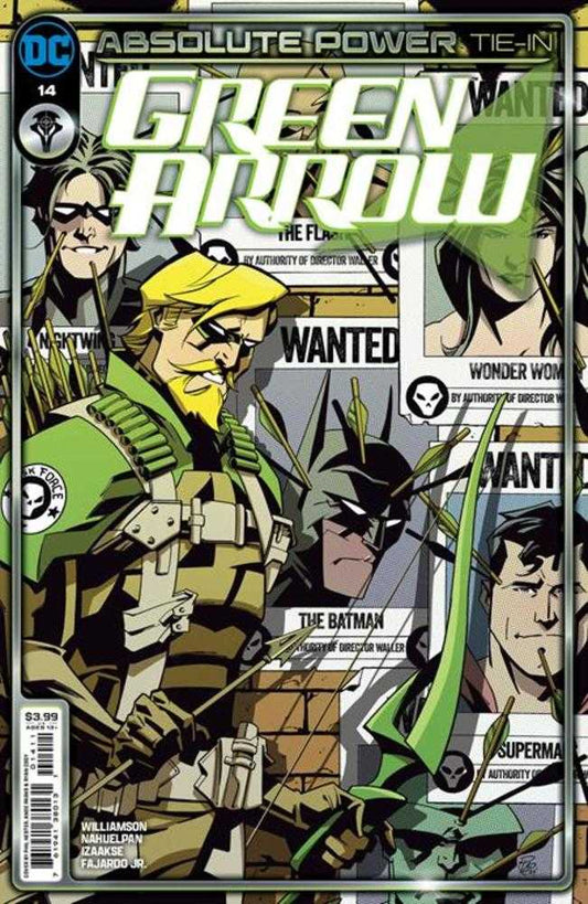 Green Arrow #14 Cover A Phil Hester (Absolute Power) - The Fourth Place