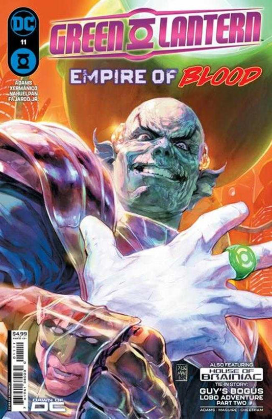 Green Lantern #11 Cover A Xermanico (House Of Brainiac) - The Fourth Place