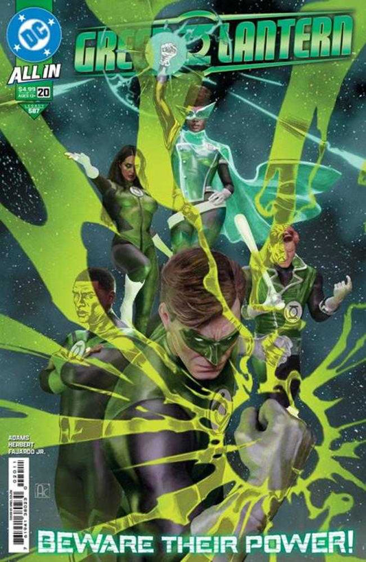 Green Lantern #20 Cover A Ariel Colon - The Fourth Place