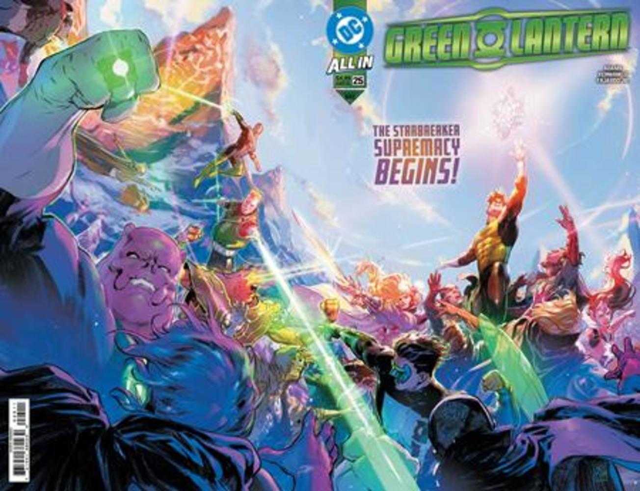 Green Lantern 25 Cover A Xermanico Wraparound - The Fourth Place