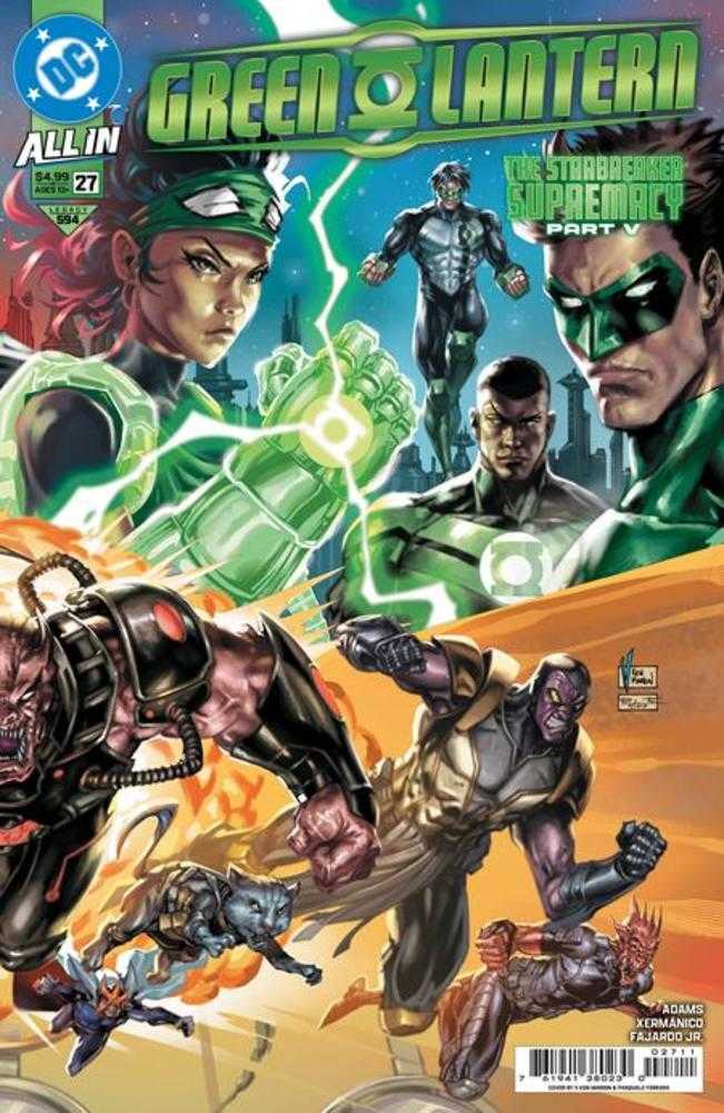Green Lantern 27 Cover A V Ken Marion (Starbreaker Supremacy) - The Fourth Place
