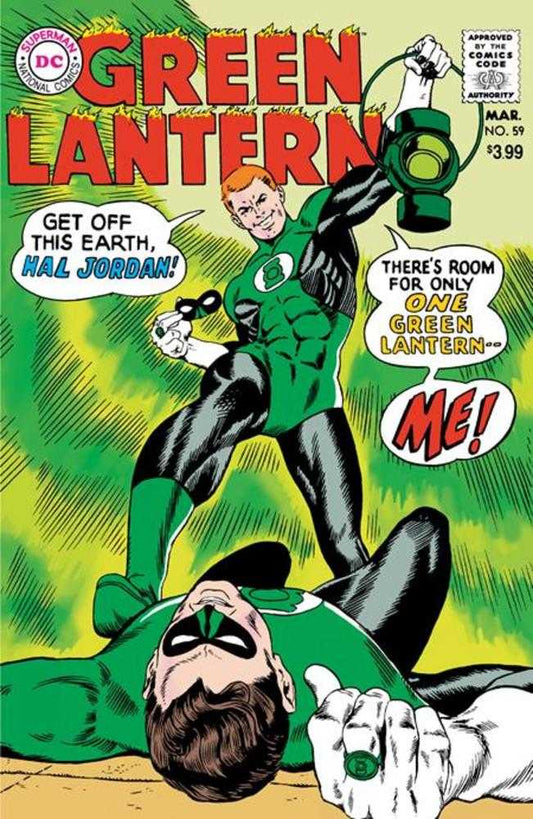 Green Lantern #59 Facsimile Edition Cover A Gil Kane & Murphy Anderson - The Fourth Place