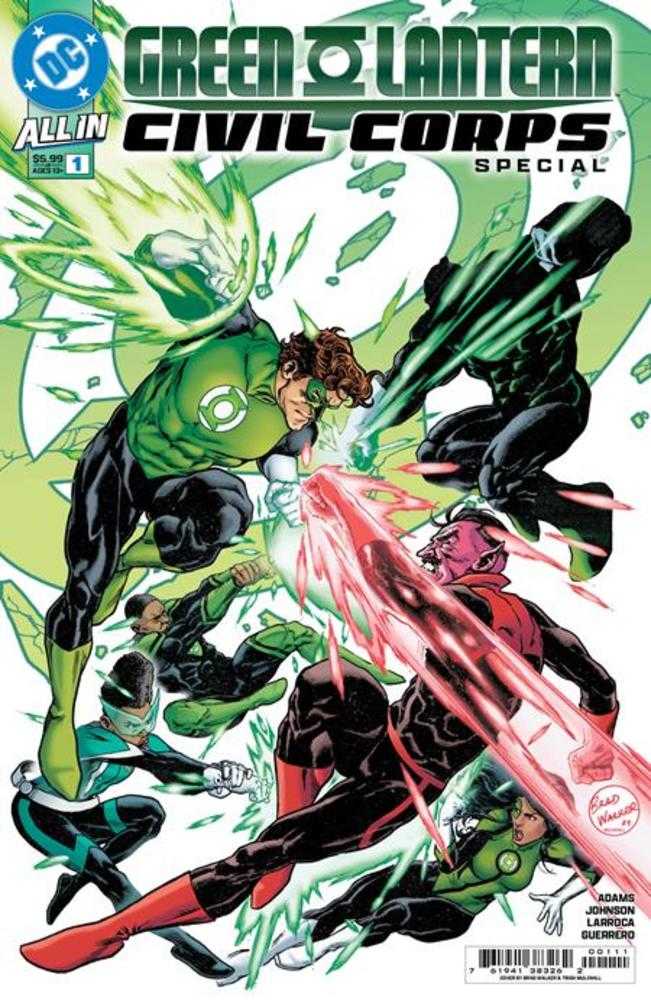 Green Lantern Civil Corps Special #1 (One Shot) Cover A Brad Walker - The Fourth Place